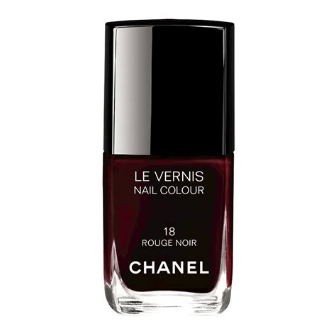 chanel rouge noir vernis|vernis ongles rouge noir chanel.